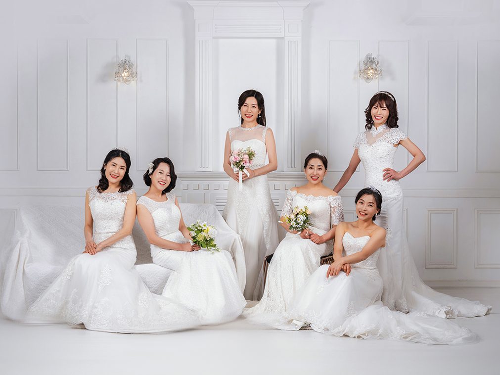 드레스 컨셉 단체 — 촬영 스타일 예시